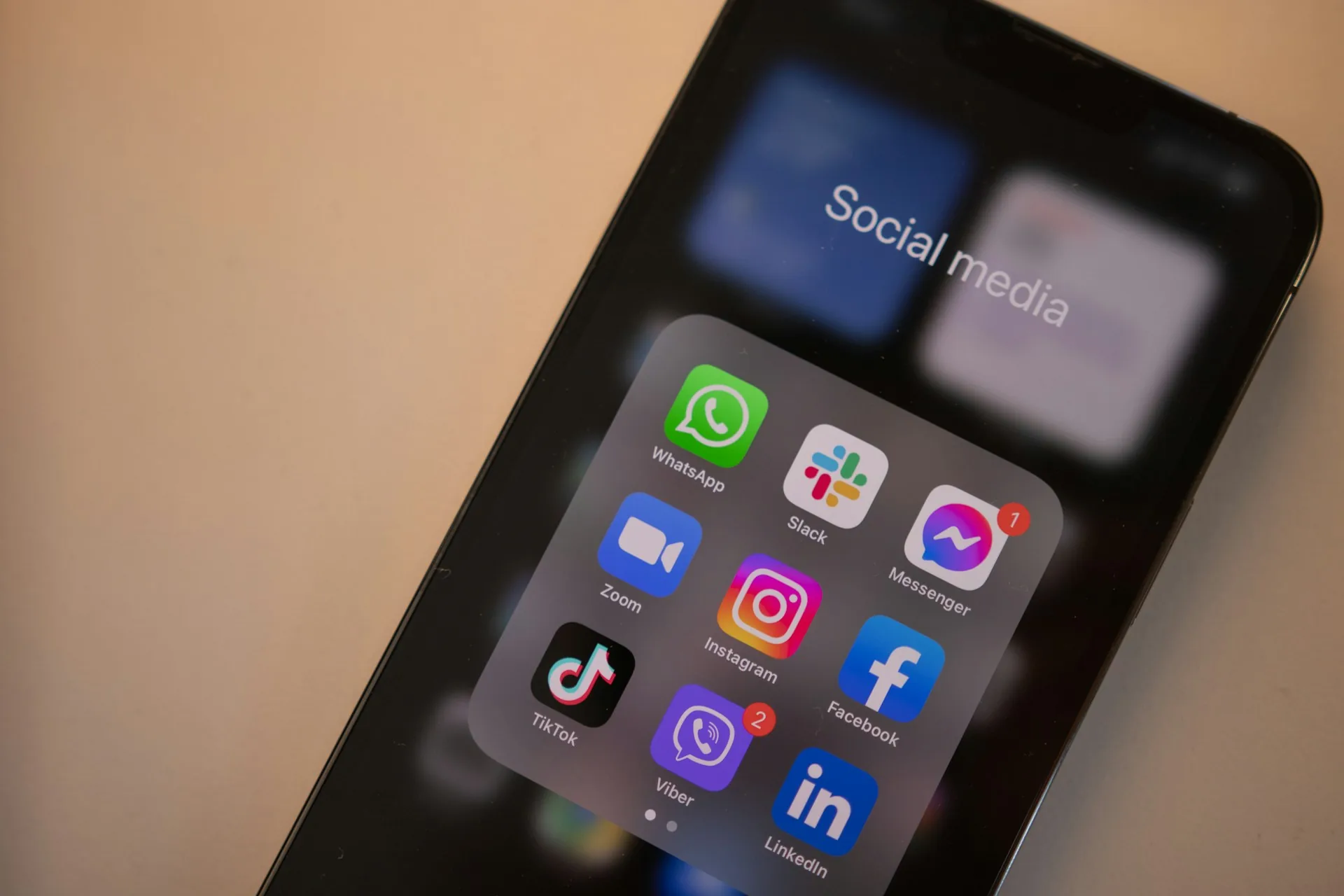 Person recording vertical video with a phone for social media