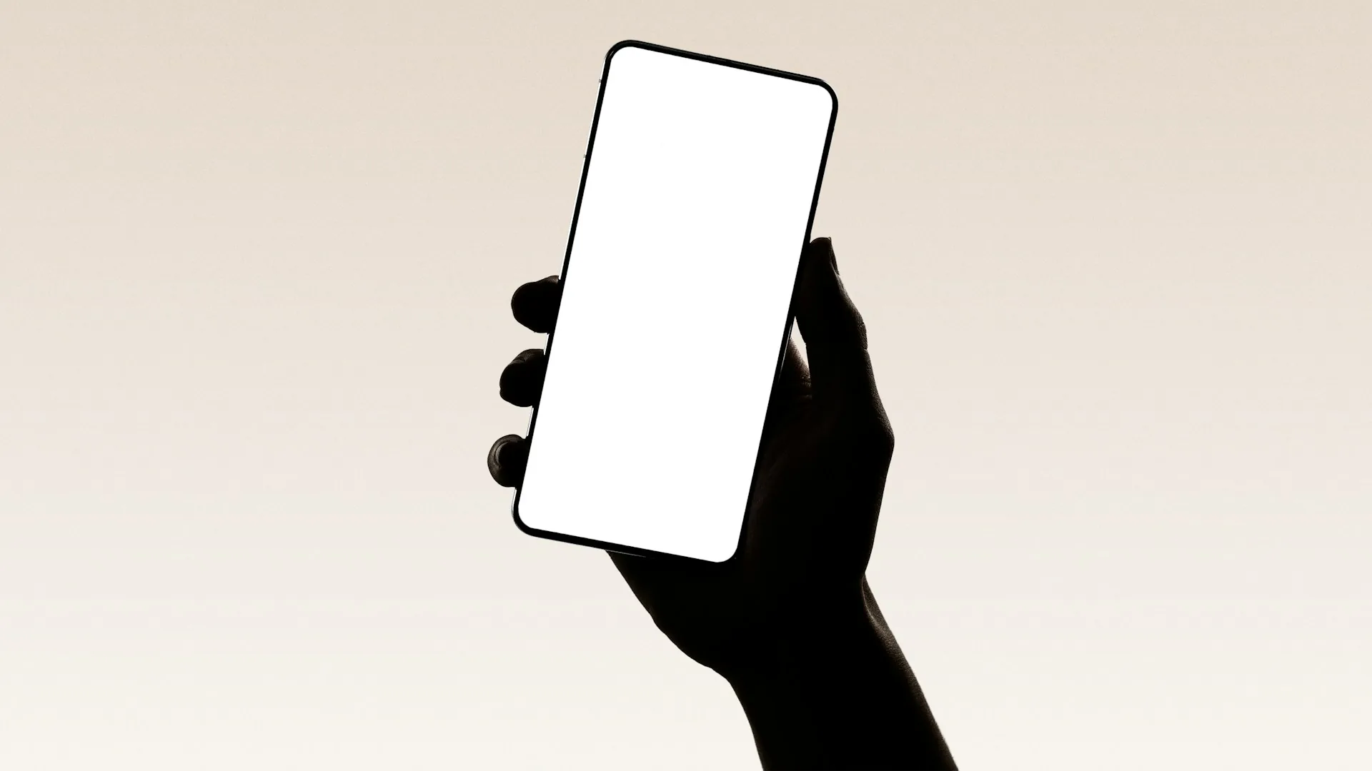 Person watching a vertical video on their phone with the sound off